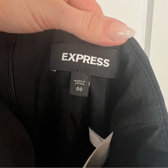 Express Tight Black Midi Pencil Skirt - Picture 6 of 7